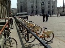 A Milano il servizio di bike sharing si chiama BikeMi